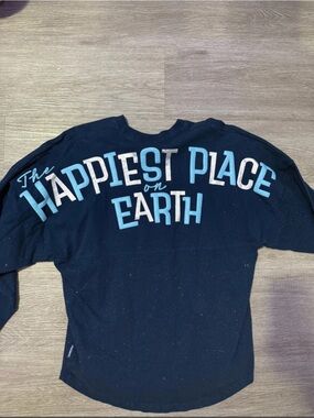 Navy Blue 'Happiest Place on Earth' Long spirit jersey